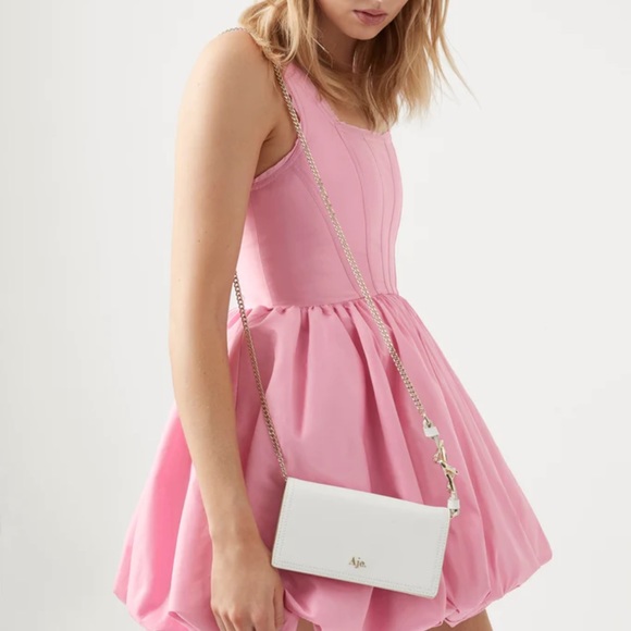 AJE Size 12 Suzette Bubble Dress Pink💕 - Picture 7 of 10